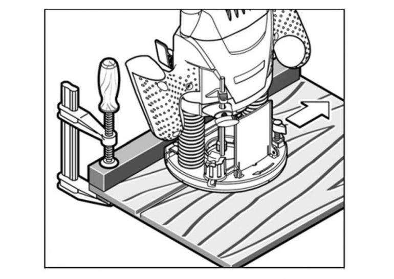 Фрезерование по направляющей